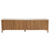 Hnědý dubový TV stolek Jake 183 x 47 cm