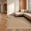 Světle hnědý zahradní koberec Grano Frame 160 x 230 cm -fv-interier-25