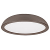 Hnědé kovové stropní LED světlo Nova Luce Felicia 45 cm