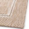 Světle hnědý zahradní koberec Grano Frame 200 x 290 cm -fv-interier-25