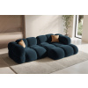 Tmavě modrá sametová rohová pohovka Cosmopolitan Design Loretto 250 cm, pravá -fv-interier-25