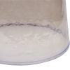 Hnědý skleněný odkládací stolek Loma ø 40 cm -fv-interier-25