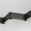 Černé kovové závěsné LED světlo Nova Luce Flusso 124 cm -fv-interier-25