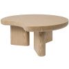 Dubový konferenční stolek somcasa Jerome 80 x 65 cm
