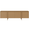 Dubový TV stolek Pacific 200 x 43 cm