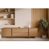 Dubový TV stolek Pacific 200 x 43 cm se zásuvkami -fv-interier-25