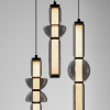 Kouřově šedé skleněné závěsné LED světlo Nova Luce Ulon 38 cm -fv-interier-25