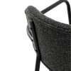 Tmavě šedá bouclé jídelní židle Unique Furniture Zama -fv-interier-25