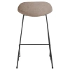Hnědá látková barová židle Kave Home Zahara 76 cm II.