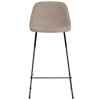 Hnědá látková barová židle Kave Home Zahara 76 cm III.