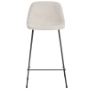 Béžová látková barová židle Kave Home Zahara 65 cm III.