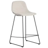 Béžová látková barová židle Kave Home Zahara 65 cm III.