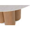 Bílý porcelánový jídelní stůl Somcasa Tracy 120 cm s dubovou podnoží -fv-interier-25
