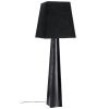 Černá stojací lampa Bizzotto Tripura 151 cm