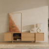 Béžovo-oranžový abstraktní obraz somcasa Desert 120 x 80 cm -fv-interier-25