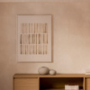 Béžovo-hnědý abstraktní obraz somcasa Sticks 80 x 60 cm -fv-interier-25