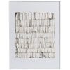 Hnědo-bílý abstraktní obraz Sticks 80 x 60 cm