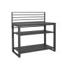 Šedý otevřený venkovní kuchyňský modul Bizzotto Aria 120 cm