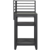 Šedý otevřený venkovní rohový kuchyňský modul Bizzotto Aria 62 cm