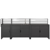 Šedý venkovní rohový kuchyňský modul Bizzotto Aria 62 cm