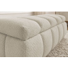 Béžová bouclé lavice Denali 144 cm s úložným prostorem -fv-interier-25