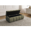 Zelená bouclé lavice Denali 144 cm s úložným prostorem -fv-interier-25