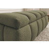 Zelená bouclé lavice Denali 144 cm s úložným prostorem -fv-interier-25