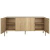 Dubová komoda EMBER 180 x 40 cm