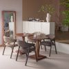Hnědý dřevěný bistro stolek Feno 79 x 67 cm -fv-interier-25