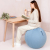 Světle modrý sedací / gymnastický míč VLUV NEW LEIV Ø 65 cm -fv-interier-25