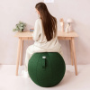 Tmavě zelený sedací / gymnastický míč VLUV NEW LEIV Ø 65 cm -fv-interier-25