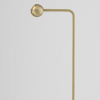 Zlatá kovová stojací LED lampa Nova Luce Sfera 126 cm -fv-interier-25