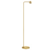 Zlatá kovová stojací LED lampa Nova Luce Sfera 126 cm