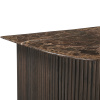 Hnědý dřevěný barový pult Richmond Castello 130 x 60cm -fv-interier-25