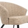 Světle hnědé čalouněné lounge křeslo GEORGIA -fv-interier-25