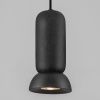 Černé keramické závěsné světlo Nova Luce Parlo 11 cm -fv-interier-25