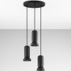 Černé keramické závěsné světlo Nova Luce Parlo 33 cm -fv-interier-25