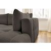 Hnědá bouclé rohová rozkládací pohovka Fuji 282 cm, pravá -fv-interier-25