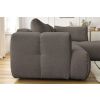 Hnědá bouclé rohová rozkládací pohovka Fuji 282 cm, pravá -fv-interier-25