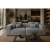 Šedá čalouněná čtyřmístná pohovka Cosmopolitan Design Aveiro 236 cm -fv-interier-25