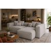 Světle šedá čalouněná rohová pohovka Cosmopolitan Design Aveiro 254 cm, pravá -fv-interier-25
