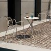 Bílá kovová zahradní židle Summer s područkami -fv-interier-25