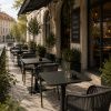 Černý kovový zahradní bistro stůl VONDEL 71 x 71 cm -fv-interier-25