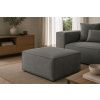 Šedá čalouněná podnožka Cosmopolitan Design Aveiro 75 x 75 cm -fv-interier-25
