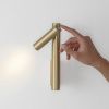 Zlaté kovové nástěnné LED světlo Nova Luce Arco -fv-interier-25