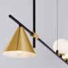 Černé kovové závěsné LED světlo Nova Luce Sway 123 cm -fv-interier-25