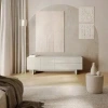 Lesklý béžový TV stolek Glam 160 x 50 cm -fv-interier-25