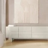 Lesklý béžový TV stolek Glam 160 x 50 cm -fv-interier-25