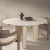 Béžový mramorový jídelní stůl Riona 160 x 120 cm -fv-interier-25
