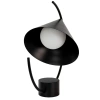 Černá kovová stolní lampa Angel Cerdá No. 8117